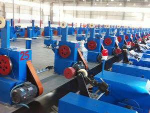   Gas Metal Arc Welding Copper Wire Coating Line 