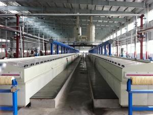   Gas Metal Arc Welding Copper Wire Coating Line 