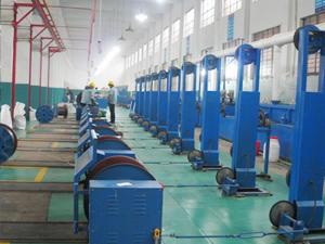   Gas Metal Arc Welding Copper Wire Coating Line 